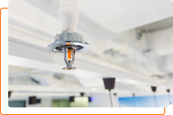 Fire Sprinklers in building